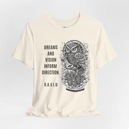 Personalized Owl Vision Graphic Tee