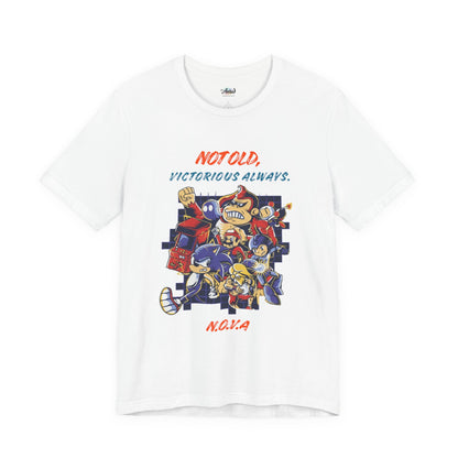 Personalized Victory Retro Cartoon Squad Graphic Tee
