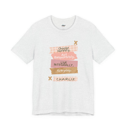 Personalized Column Writing Tee