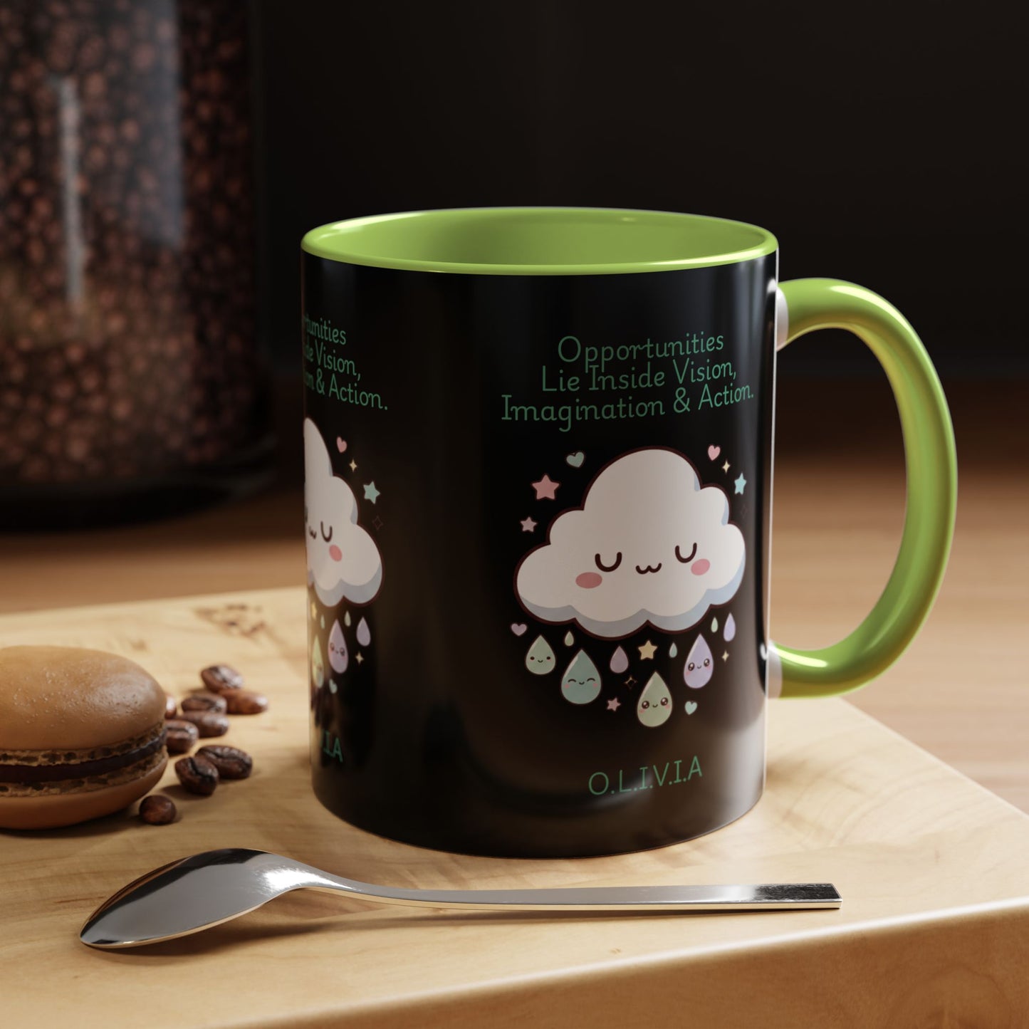 Personalized Cloud Dripping Coffee Mug