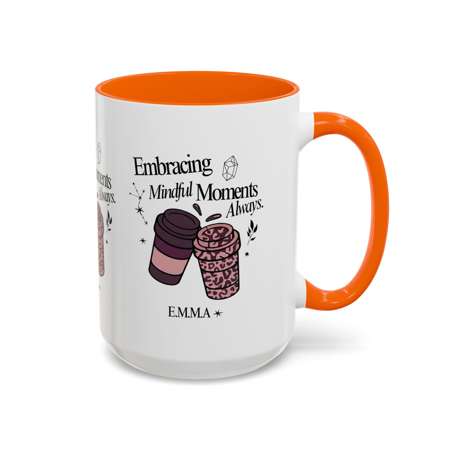 Personalized Girly Coffee Accent Coffee Mug
