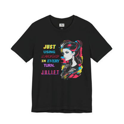 Personalized Feminine Potrait Graphic Tee