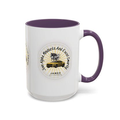 Personalized Car with Horse Accent Coffee Mug