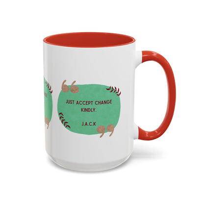 Personalized Note Box Accent Coffee Mug
