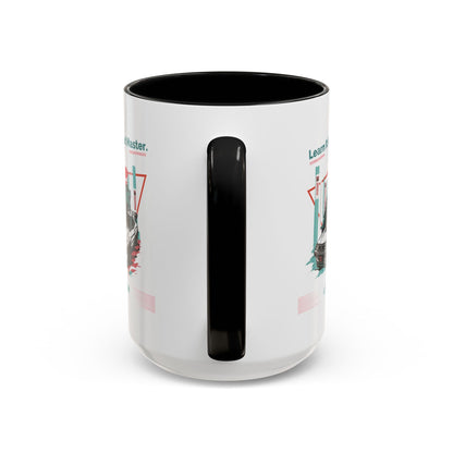 Personalized Retro Racing Accent Coffee Mug