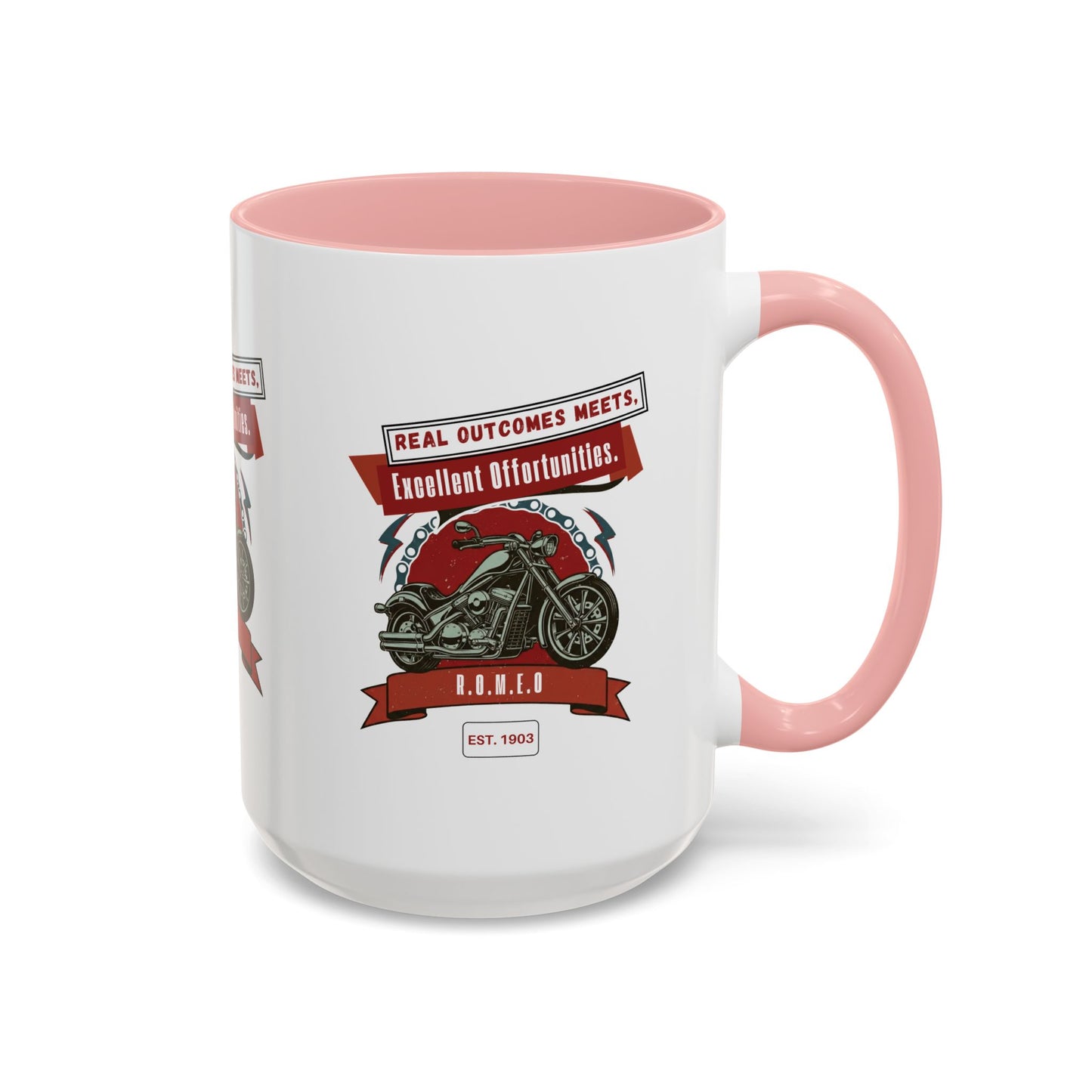 Personalized Motorcycle Accent Coffee Mug
