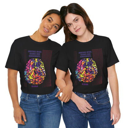Personalized Motivational Brain Graphic Tee
