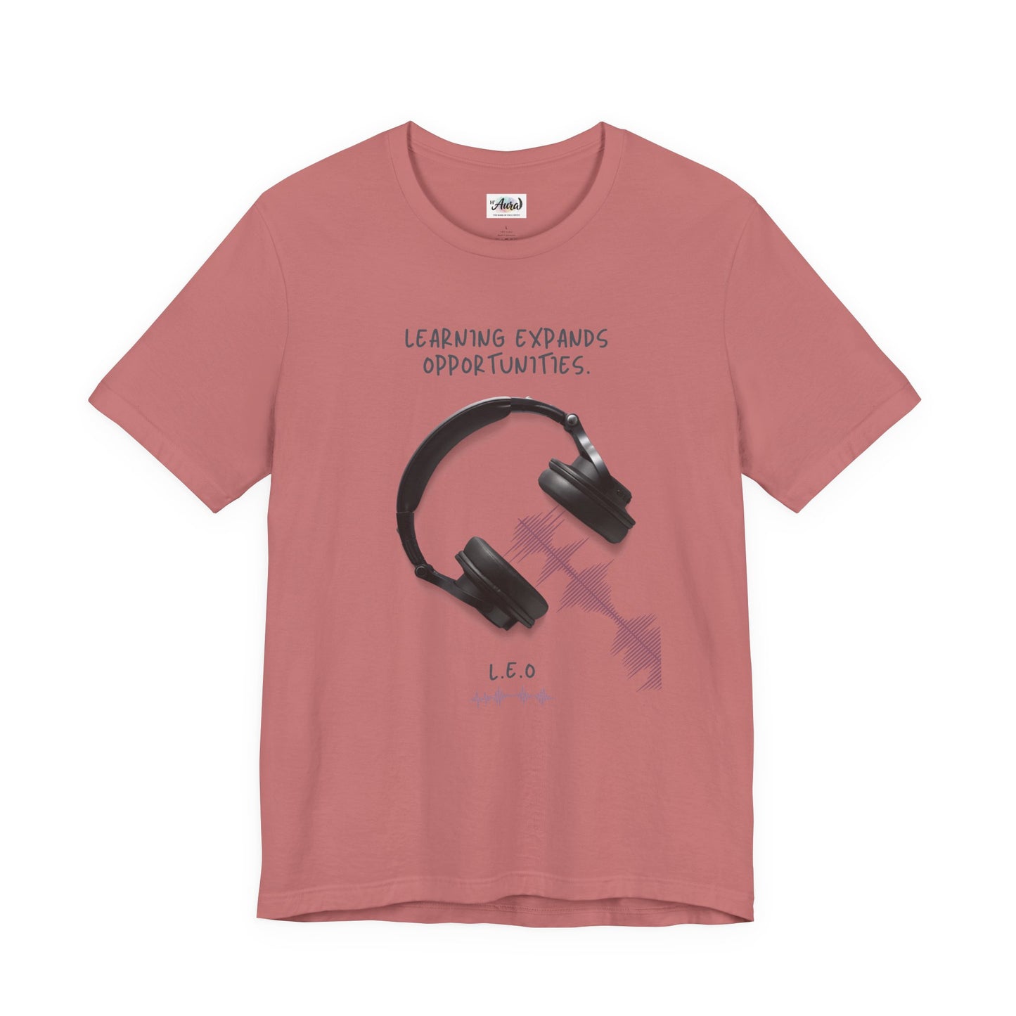 Personalized Headphones  Graphic Tee