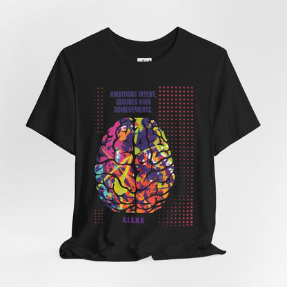 Personalized Motivational Brain Graphic Tee