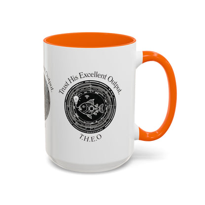 Personalized Spiritual Fish Accent Coffee Mug