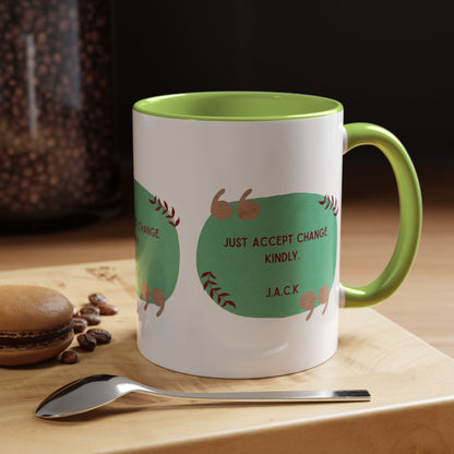 Personalized Note Box Accent Coffee Mug