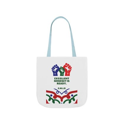 Personalized Initial Quote Victory Canvas Tote Custom Name