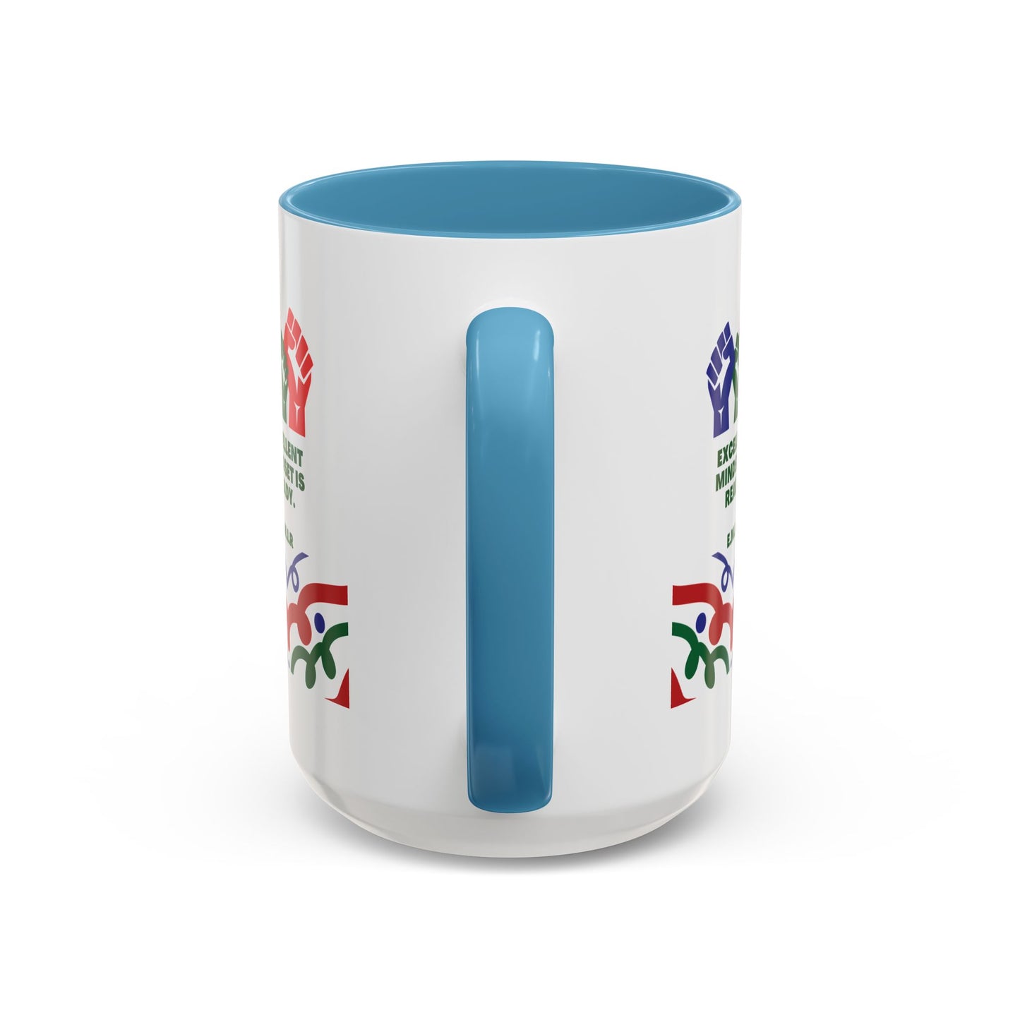 Personalized Initial Victory Accent Coffee Mug