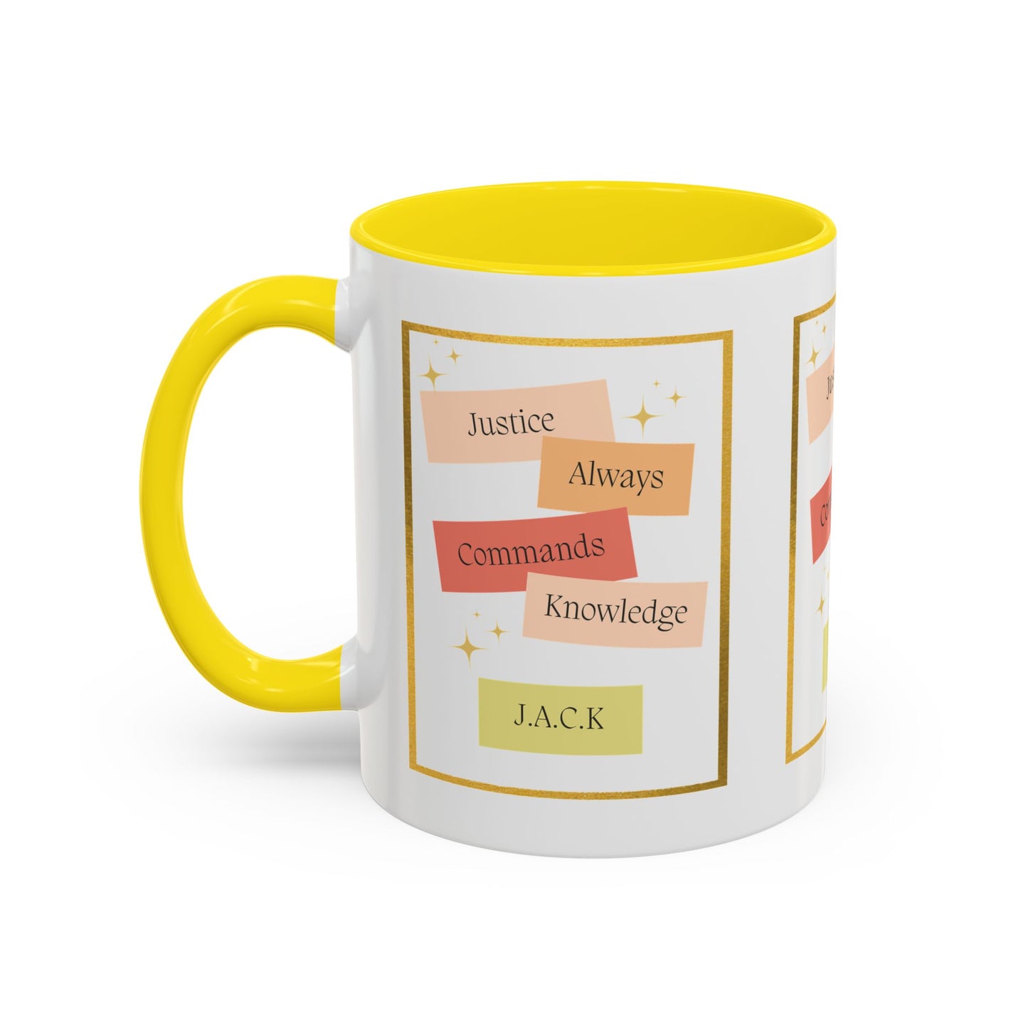 Personalized Inspirational Accent Coffee Mug