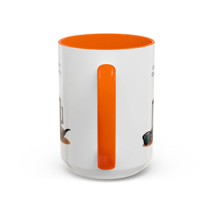 Personalized Initial Coffee and Sunglasses Accent Coffee Mug