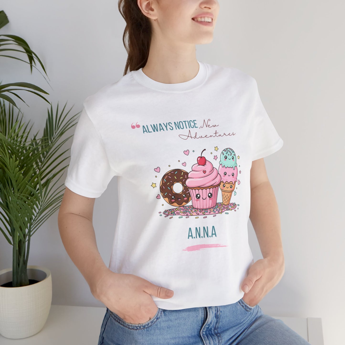 Personalized Cute Sweet Treats Tee