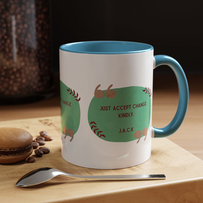 Personalized Note Box Accent Coffee Mug