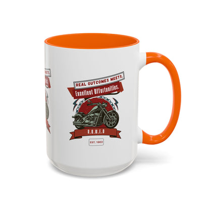 Personalized Motorcycle Accent Coffee Mug