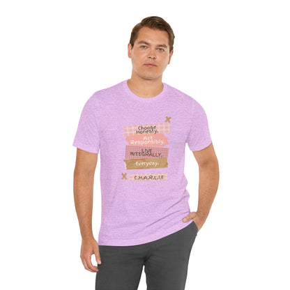 Personalized Column Writing Tee