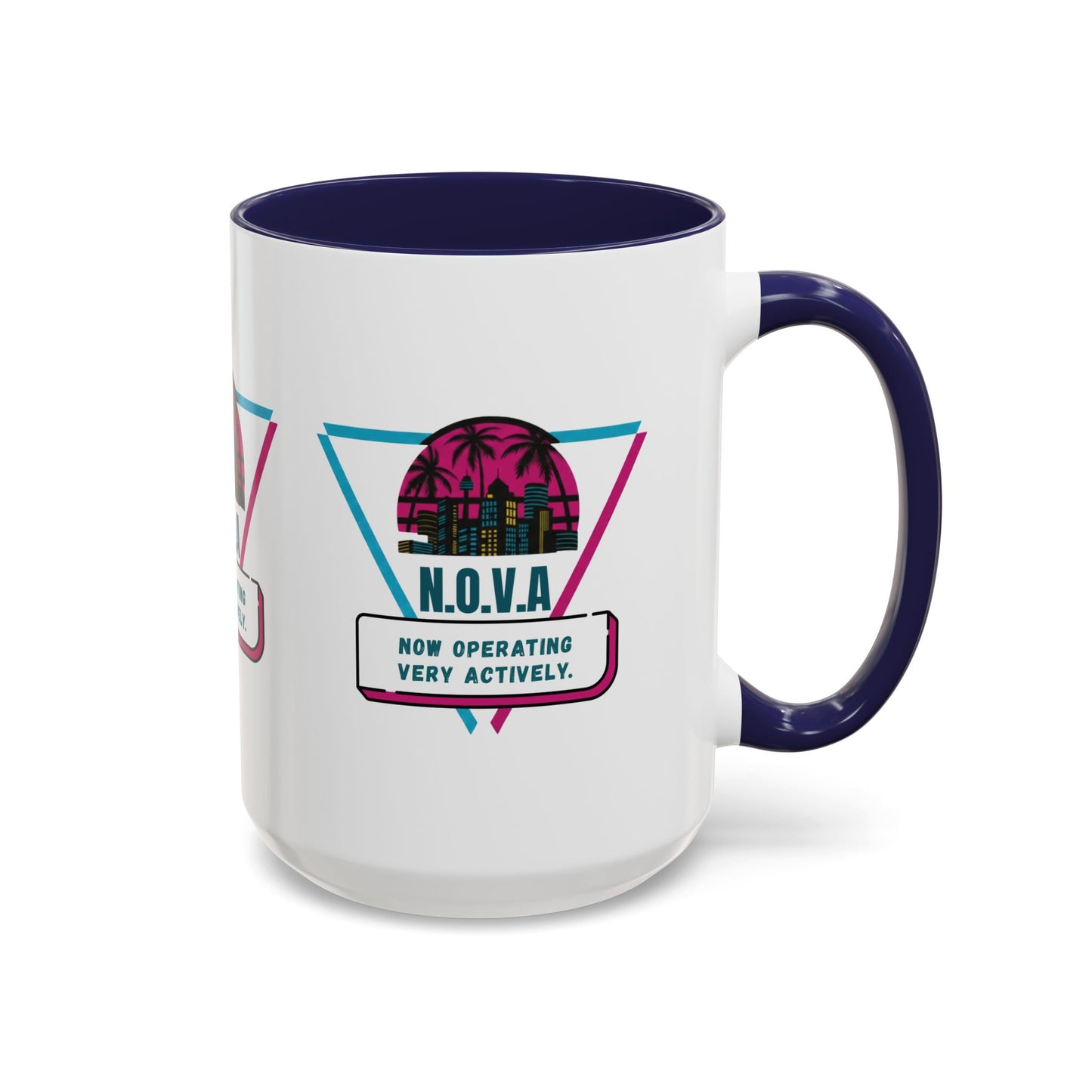 Personalized Building View Accent Coffee Mug