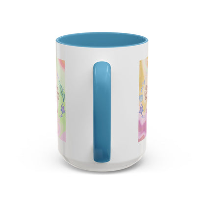 Personalized Ocean Theme Accent Coffee Mug