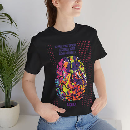 Personalized Motivational Brain Graphic Tee