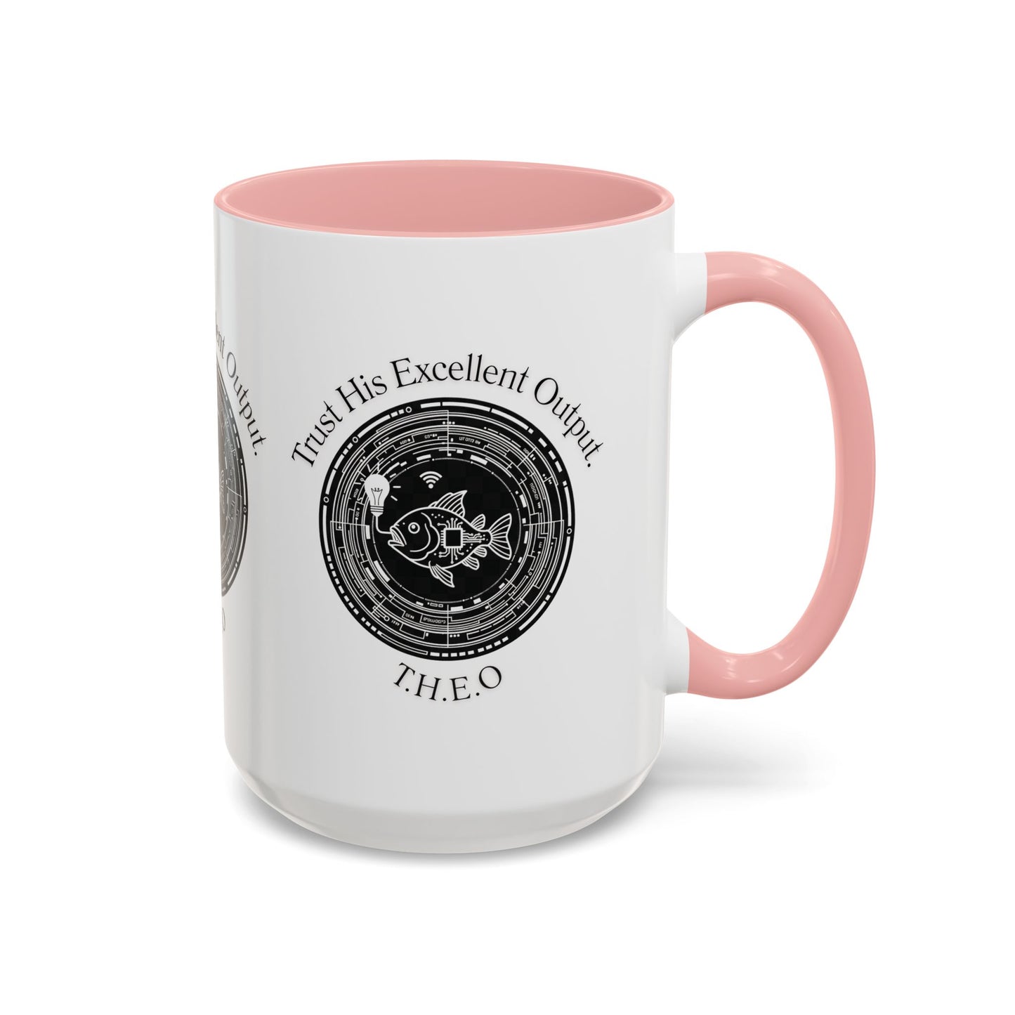 Personalized Spiritual Fish Accent Coffee Mug