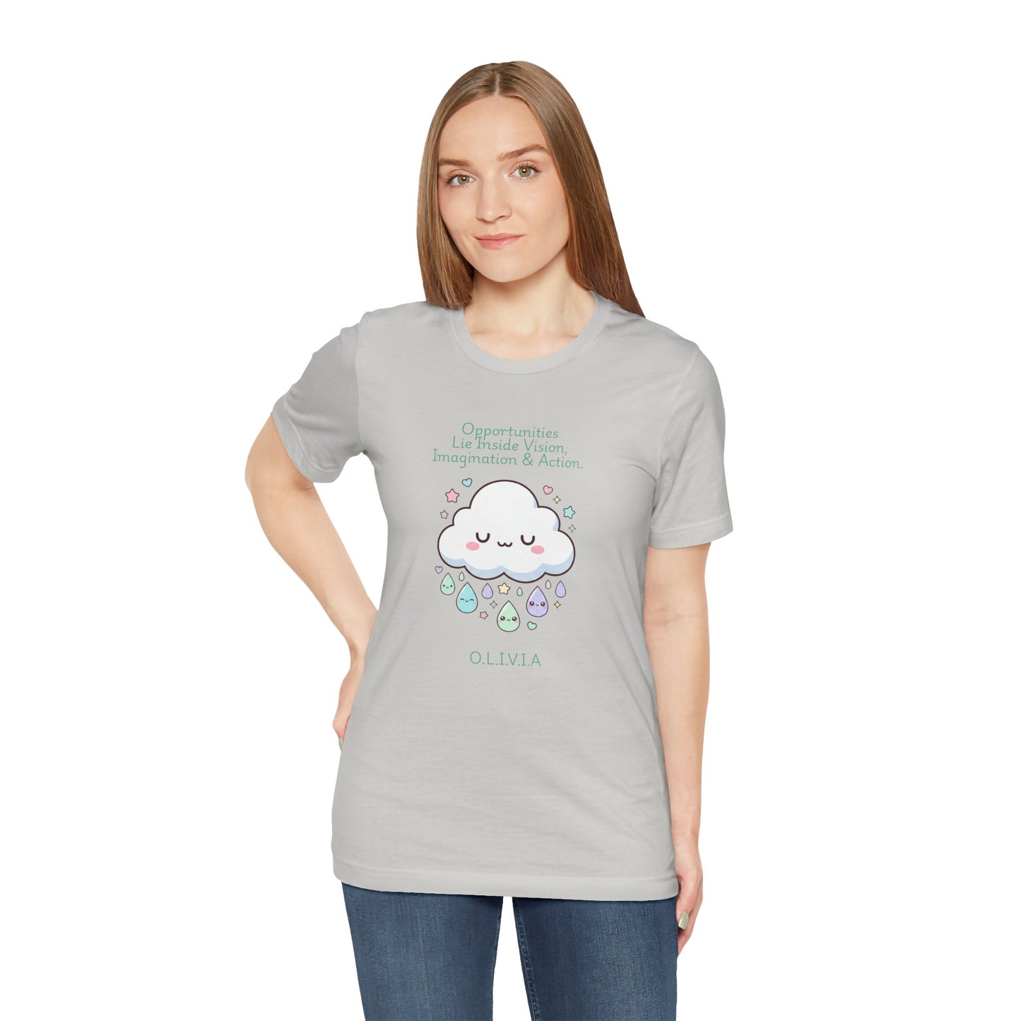 Personalized Cute Kawaii Cloud Tee