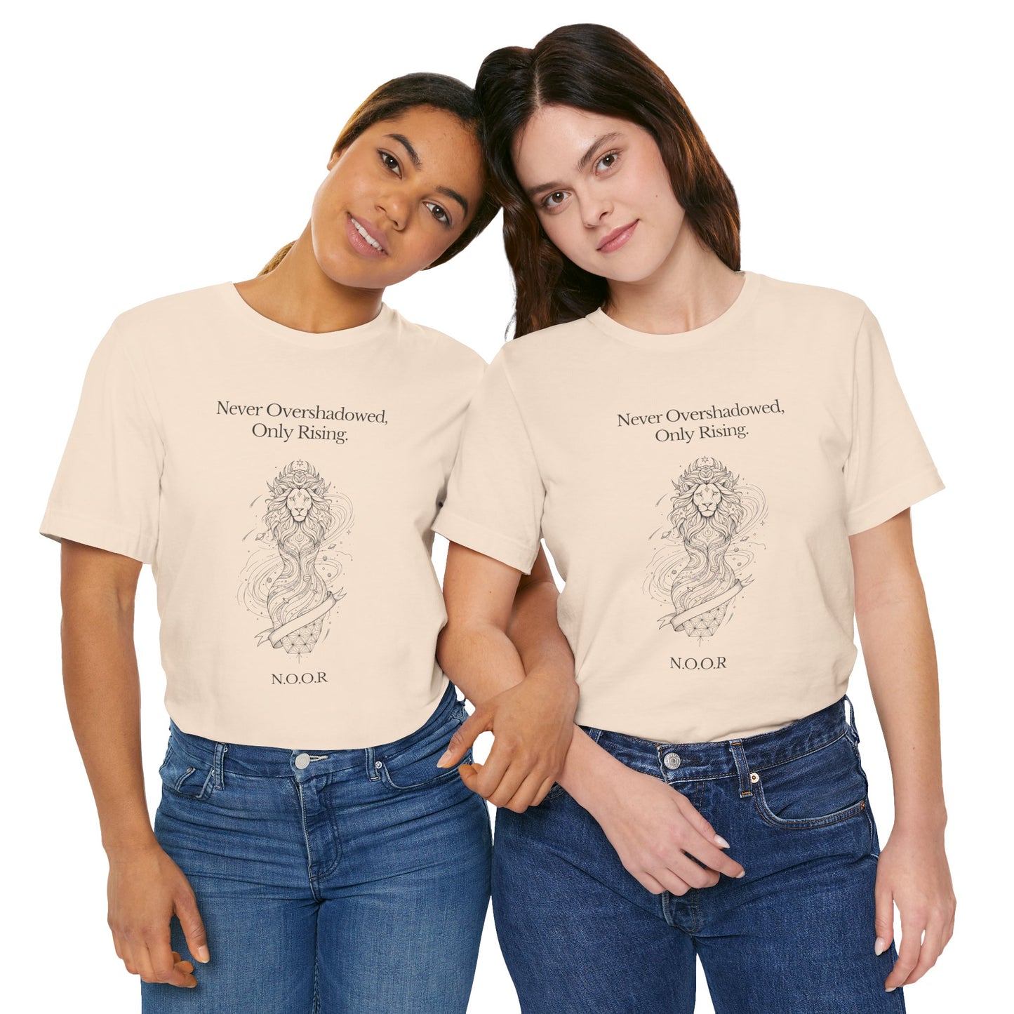 Personalized Girl Lion Graphic Tee