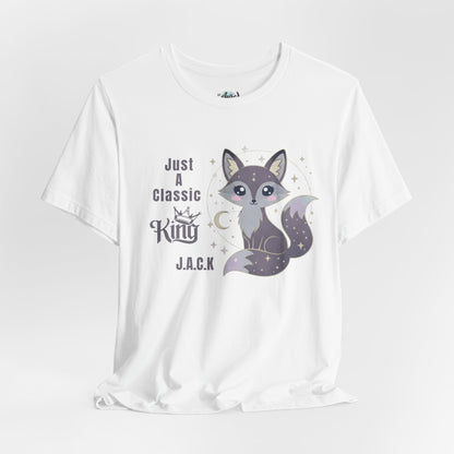 Personalized Fox King Graphic Tee
