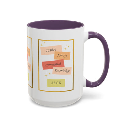 Personalized Inspirational Accent Coffee Mug