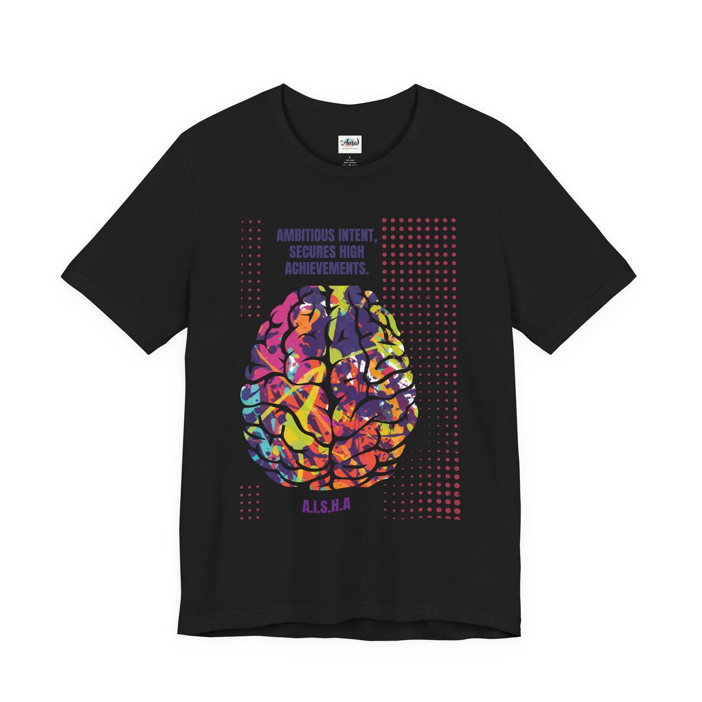 Personalized Motivational Brain Graphic Tee