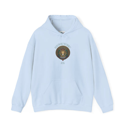 Personalized Lion Crest Hooded Sweatshirt