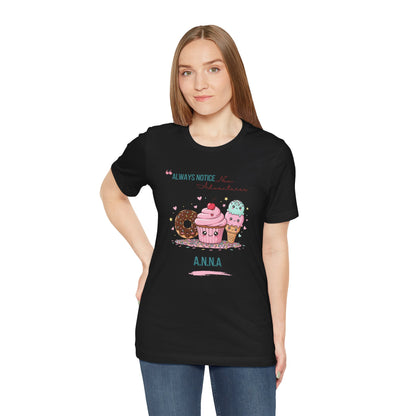 Personalized Cute Sweet Treats Tee