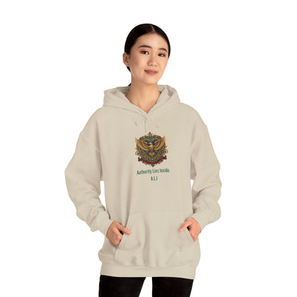 Personalized Eagle with Wings Hooded Sweatshirt