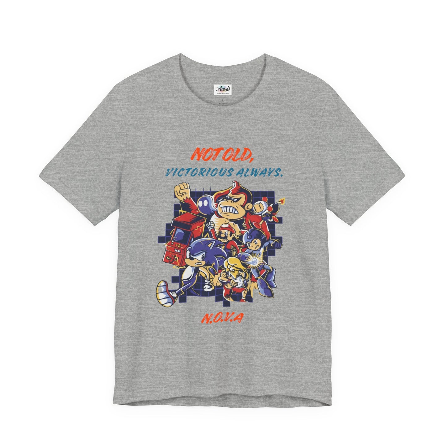 Personalized Victory Retro Cartoon Squad Graphic Tee