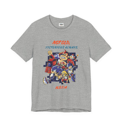 Personalized Victory Retro Cartoon Squad Graphic Tee