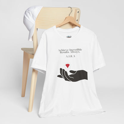 Personalized Hand & Gem Design Tee