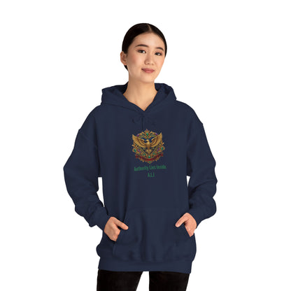 Personalized Eagle with Wings Hooded Sweatshirt