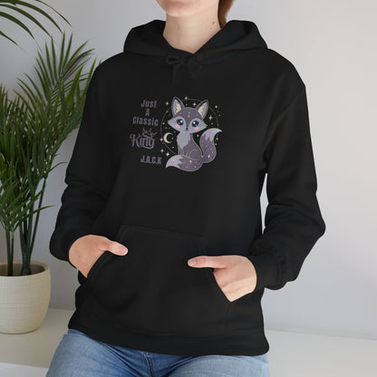 Personalized Fox King Hooded Sweatshirt