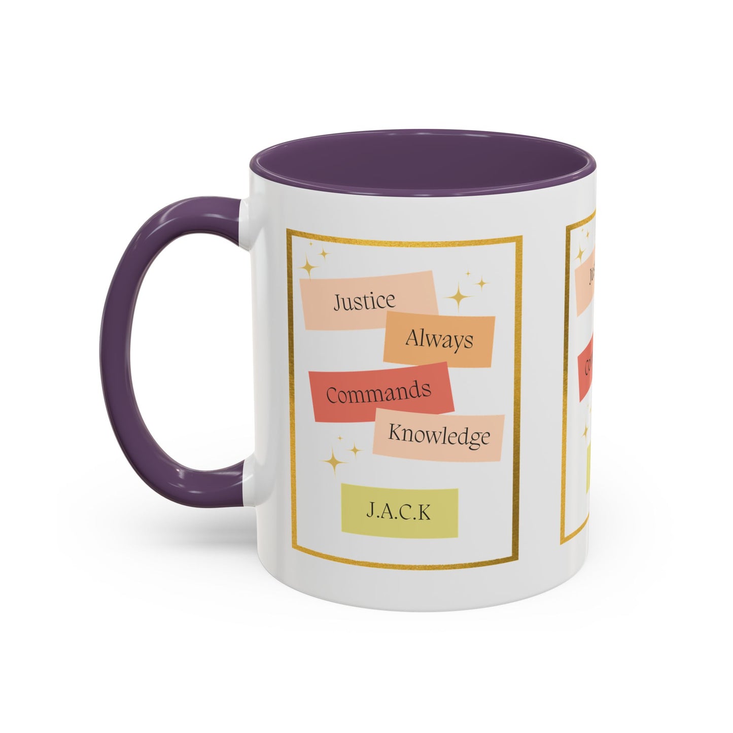 Personalized Inspirational Accent Coffee Mug