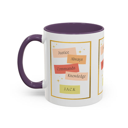 Personalized Inspirational Accent Coffee Mug