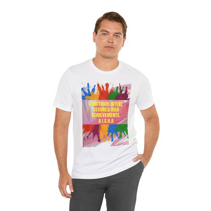 Personalized Colorful Motivational Graphic Tee