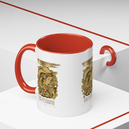 Personalized Golden Girl Accent Coffee Mug