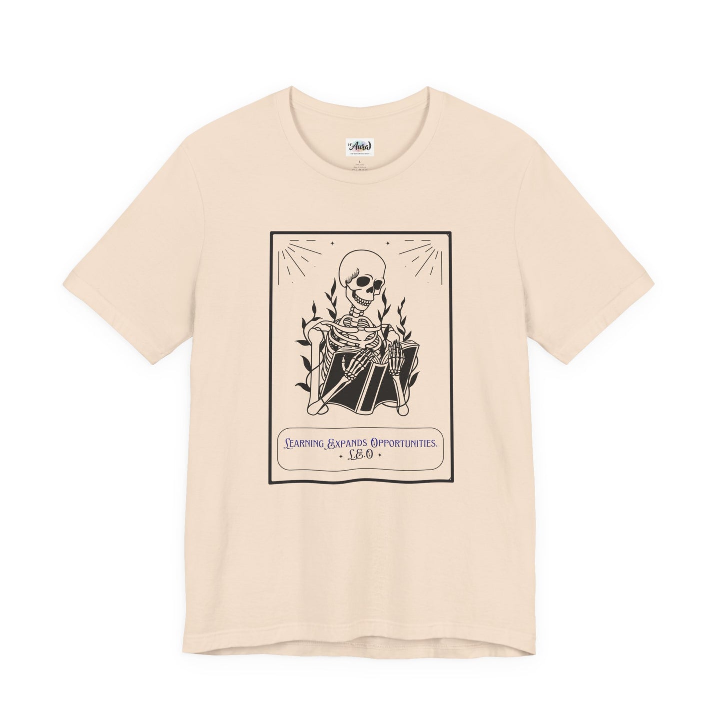 Personalized Skeleton Reading Tee