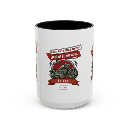 Personalized Motorcycle Accent Coffee Mug