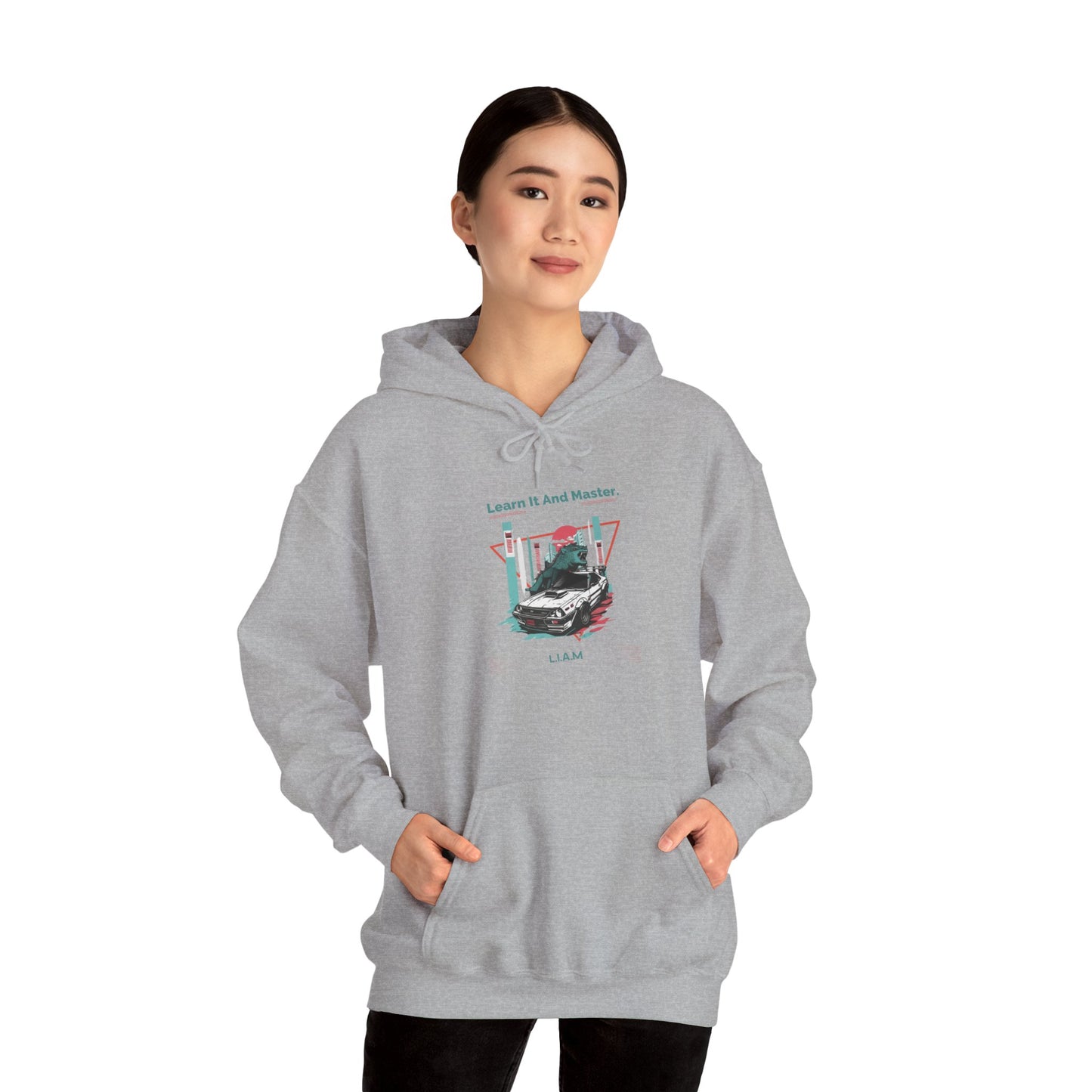 Personalized Racing Graphic Hooded Sweatshirt