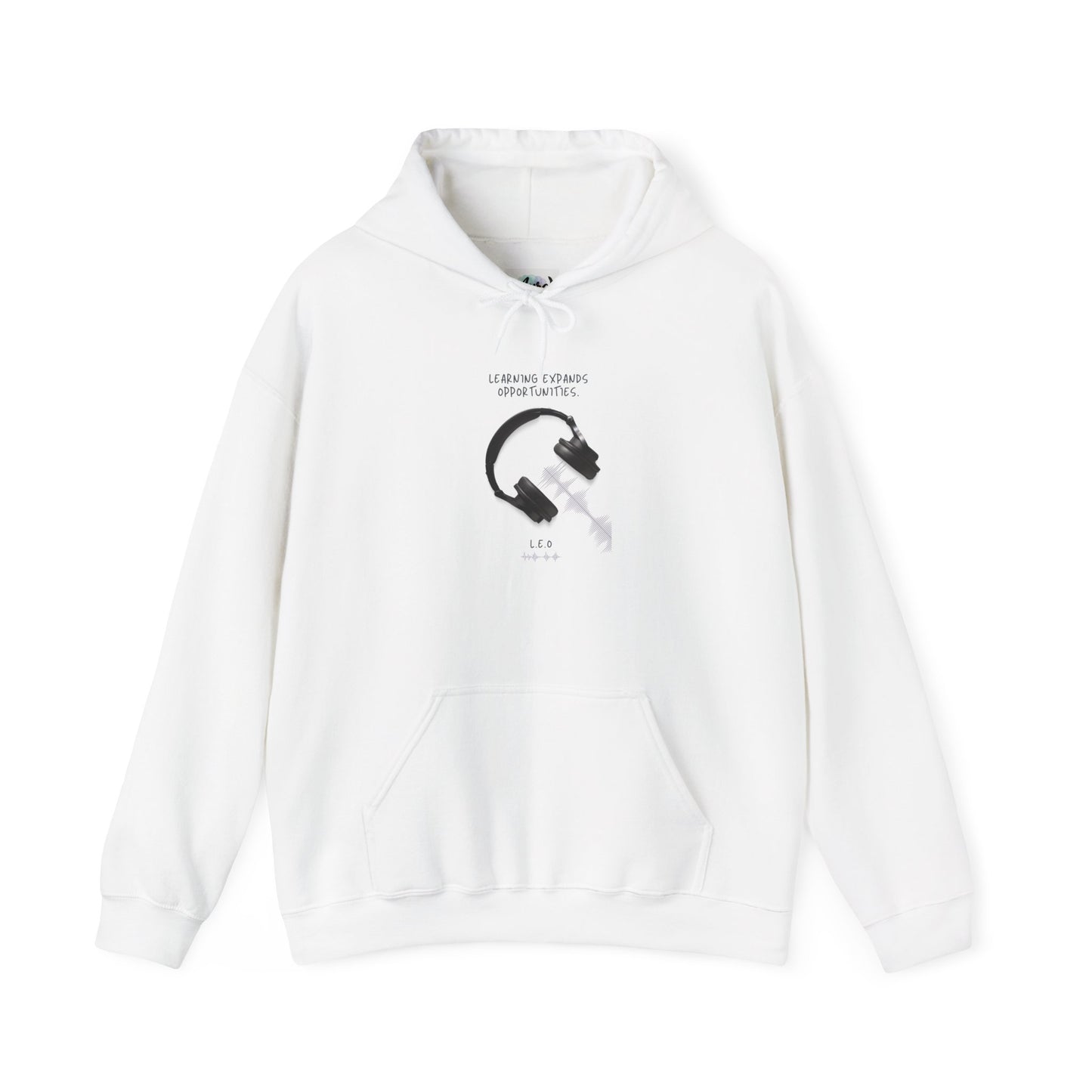 Personalized Headphones Hooded Sweatshirt