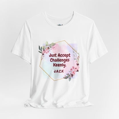Personalized Floral Frame Graphic Shirt