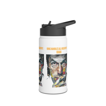 Personalized Initial Quote Khan Stainless Steel Water Bottle
